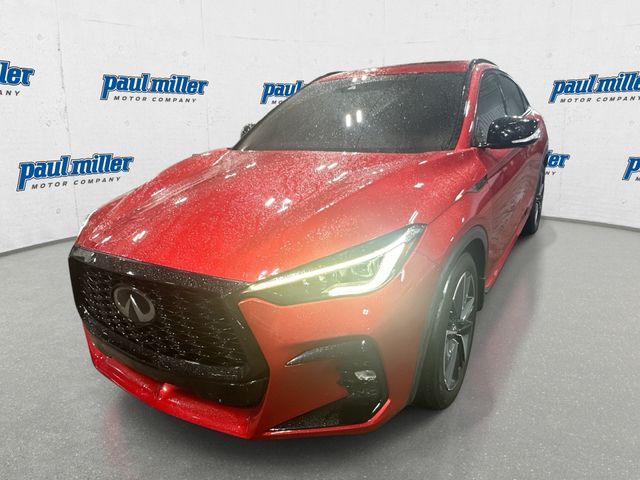 Dynamic Sunstone Red 2023 INFINITI QX55 SUV / Crossover All-Wheel Drive Continuously Variable Transmission