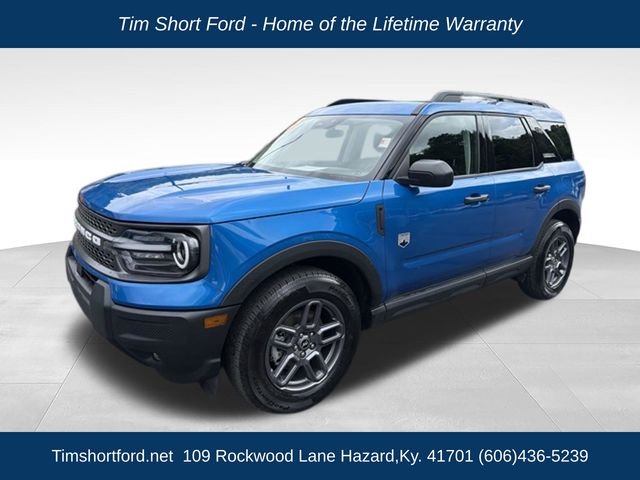 Blue Metallic 2025 Ford Bronco Sport SUV / Crossover All-Wheel Drive 8-Speed Automatic