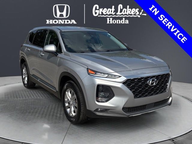 Shimmering Silver Pearl 2020 Hyundai Santa Fe SUV / Crossover All-Wheel Drive 8-Speed Automatic