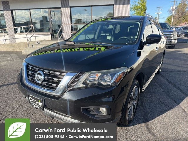 Gray (Magnetic Black Metallic) 2017 Nissan Pathfinder SL 4WD SUV / Crossover Four-Wheel Drive Continuously Variable Transmission