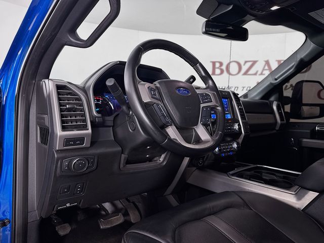 2020 Blue Ford Super Duty F-250 SRW Platinum 4X4 Truck