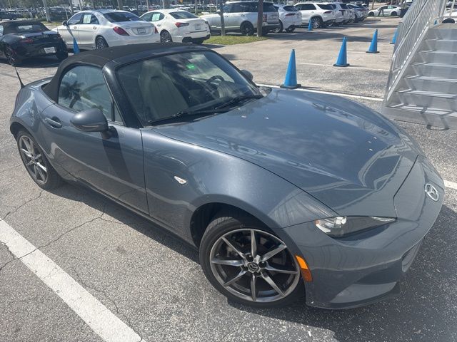 Polymetal Gray 2021 Mazda MX-5 Miata Grand Touring RWD Convertible Rear-Wheel Drive 6-Speed Automatic