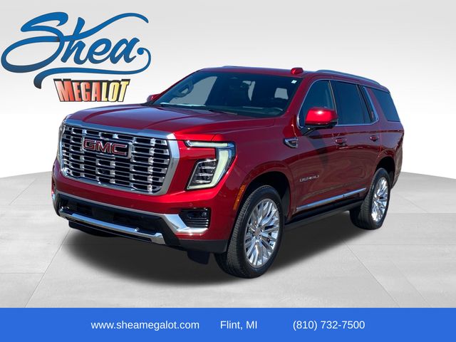 Volcanic Red Tintcoat 2025 GMC Yukon SUV / Crossover Four-Wheel Drive 