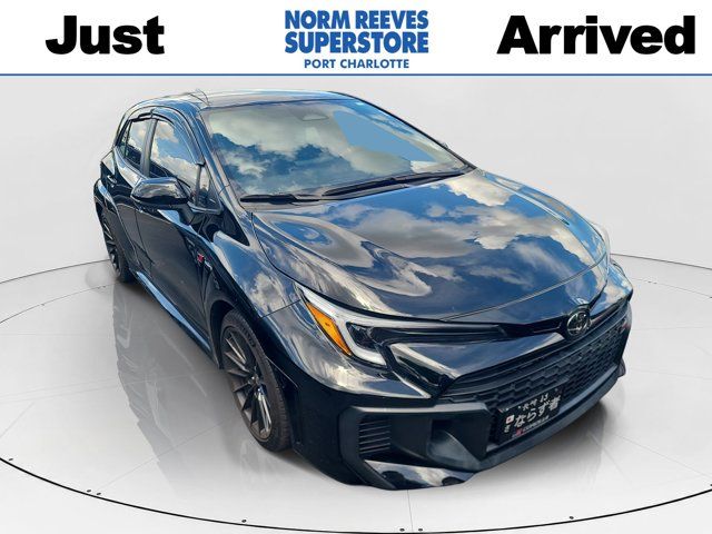 Black 2025 Toyota GR Corolla Hatchback All-Wheel Drive 6-Speed Manual