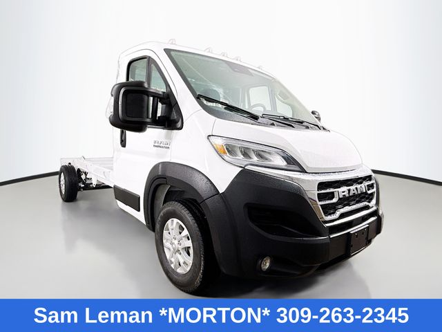 Bright White Clearcoat 2025 RAM ProMaster Chassis 9-Speed Automatic