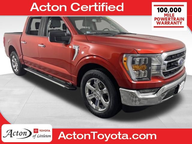 Hot Pepper Red Metallic Tinted Clearcoat 2023 Ford F-150 XLT SuperCrew RWD Pickup Truck 4X2 Automatic
