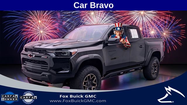 Black 2024 Chevrolet Colorado Pickup Truck Four-Wheel Drive 8-Speed Automatic