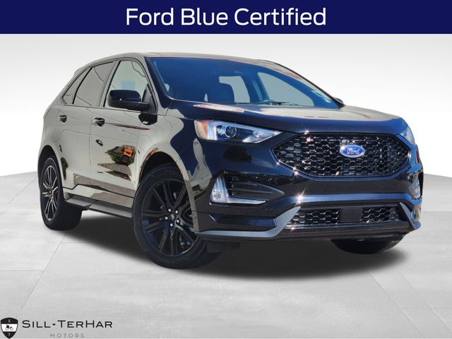 Agate Black Metallic 2023 Ford Edge SUV / Crossover All-Wheel Drive 8-Speed Automatic