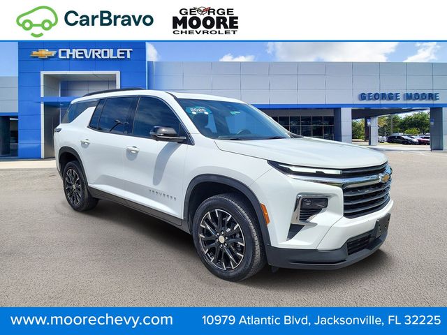 Summit White 2025 Chevrolet Traverse SUV / Crossover Front-Wheel Drive 8-Speed Automatic
