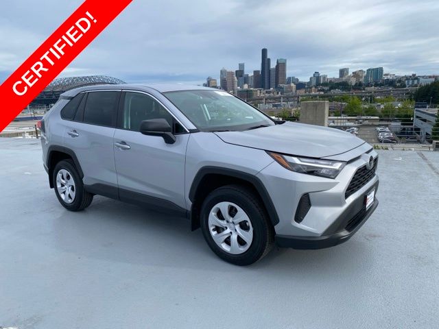 Silver Sky Metallic 2025 Toyota RAV4 SUV / Crossover All-Wheel Drive 8-Speed Automatic