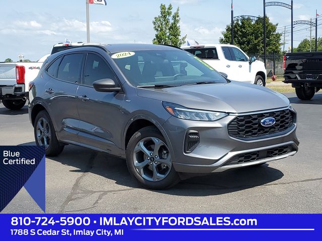 Carbonized Gray Metallic 2024 Ford Escape SUV / Crossover All-Wheel Drive 8-Speed Automatic