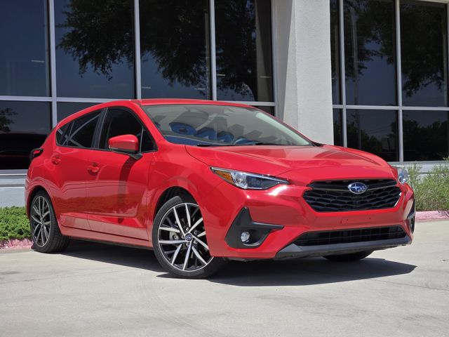 Pure Red 2024 Subaru Impreza Sport AWD Wagon All-Wheel Drive Continuously Variable Transmission