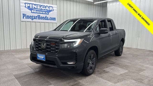 Crystal Black Pearl 2026 Honda Ridgeline TrailSport AWD Pickup Truck All-Wheel Drive 9-Speed Automatic