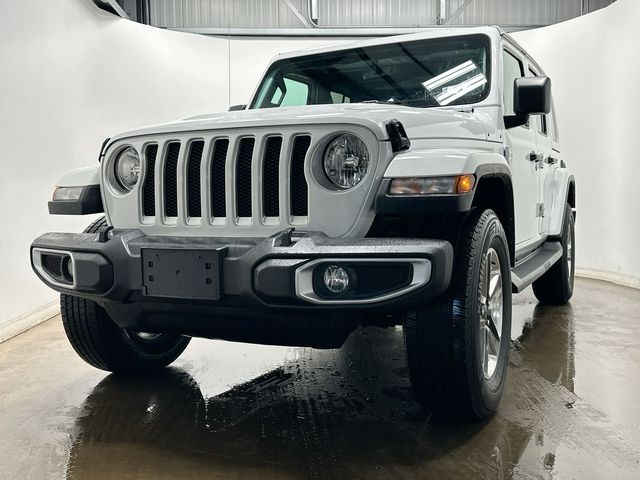 2022 Jeep Wrangler Unlimited Sahara White/off-white at Klick Lewis Buick Chevrolet