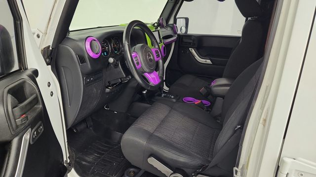 2012 Jeep Wrangler Unlimited Rubicon White at Joe Myers Mazda Kia
