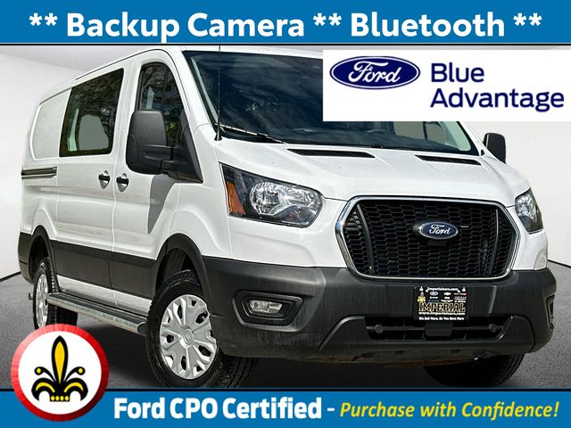 Oxford White 2025 Ford Transit Cargo Van Rear-Wheel Drive