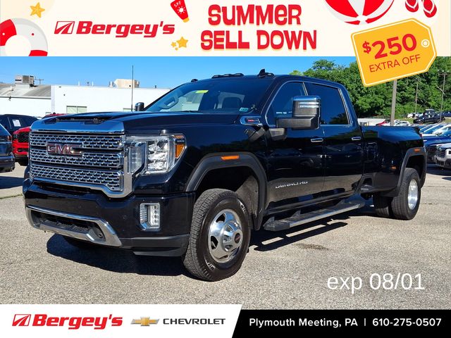 Onyx Black 2020 GMC Sierra 3500HD Pickup Truck Four-Wheel Drive 6-Speed Automatic