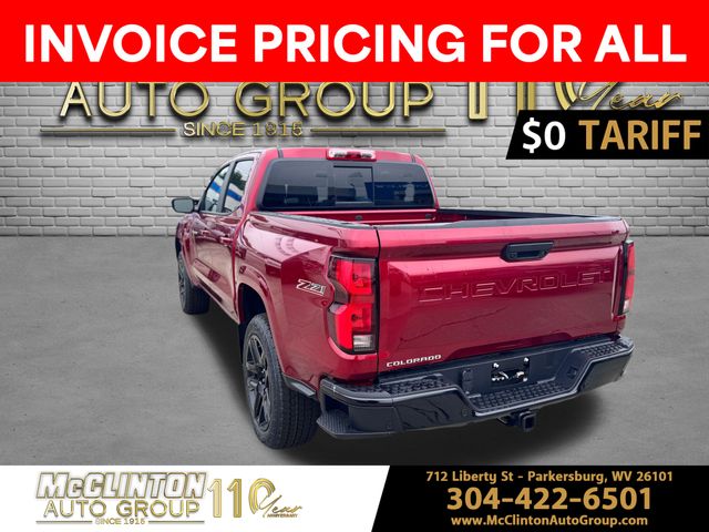 2025 Radiant Red Tintcoat Chevrolet Colorado Z71 4X4 Truck