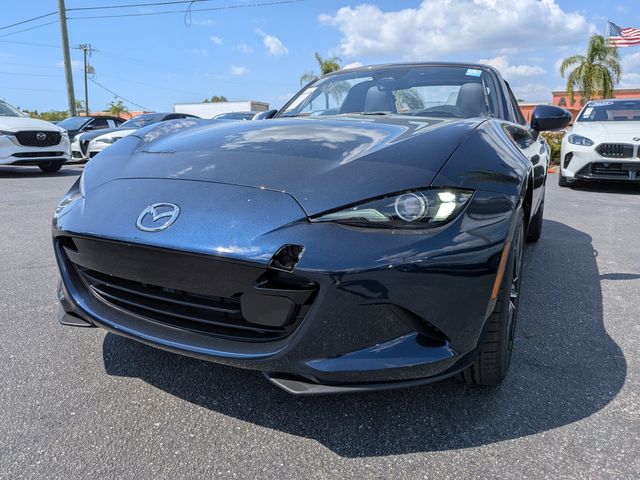 New Deep Crystal Blue Mica 2026 Mazda MX-5 Miata RF Grand Touring