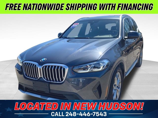 Gray (Dark Graphite) 2024 BMW X3 SUV / Crossover Rear-Wheel Drive 8-Speed Automatic