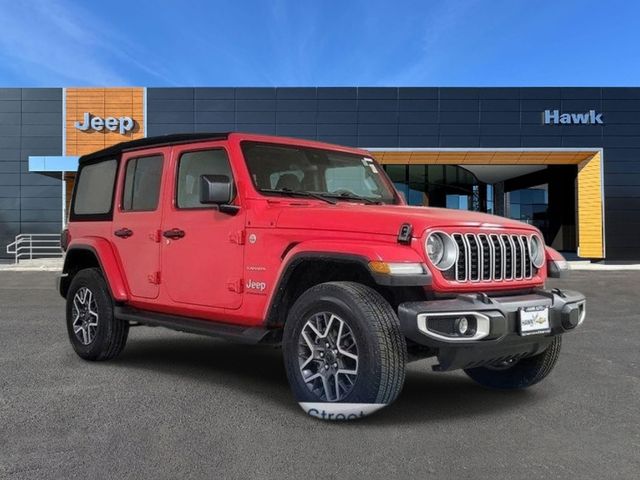 Firecracker Red Clearcoat 2024 Jeep Wrangler SUV / Crossover Four-Wheel Drive 8-Speed Automatic