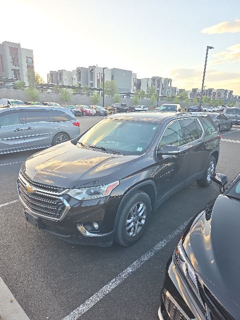 Sable Brown Metallic 2018 Chevrolet Traverse LT Cloth FWD SUV / Crossover Front-Wheel Drive 9-Speed Automatic