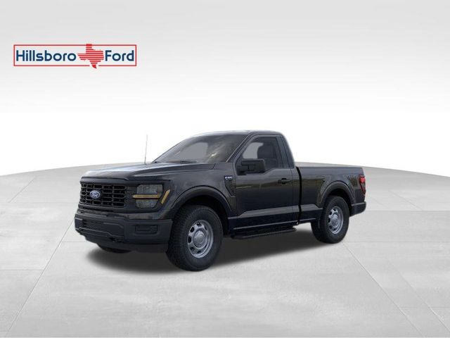2025 Black Metallic Ford F-150 XL 4X4 Truck