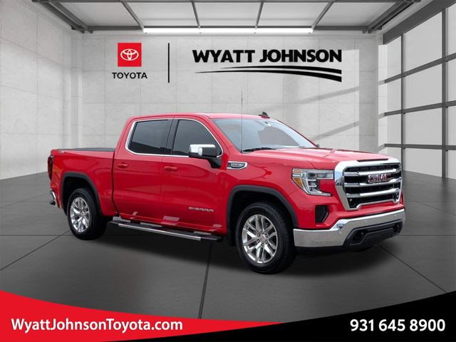 Cardinal Red 2020 GMC Sierra 1500 SLE Crew Cab 4WD Pickup Truck Four-Wheel Drive Automatic