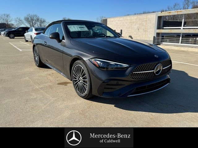 Gray (Graphite Grey Metallic) 2026 Mercedes-Benz CLE 450 4MATIC Convertible All-Wheel Drive 9-Speed Automatic