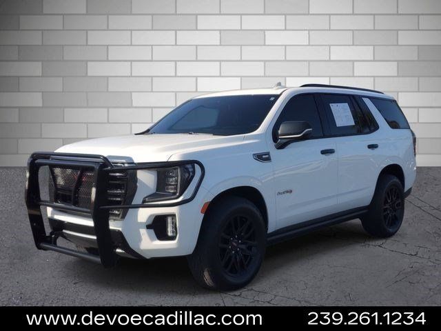 White Frost 2023 GMC Yukon SUV / Crossover Four-Wheel Drive Automatic