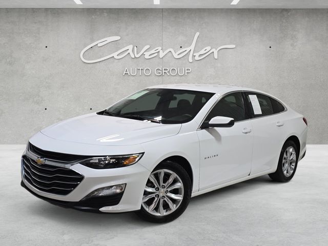 Summit White 2024 Chevrolet Malibu LT with 1LT FWD Sedan Front-Wheel Drive Continuously Variable Transmission