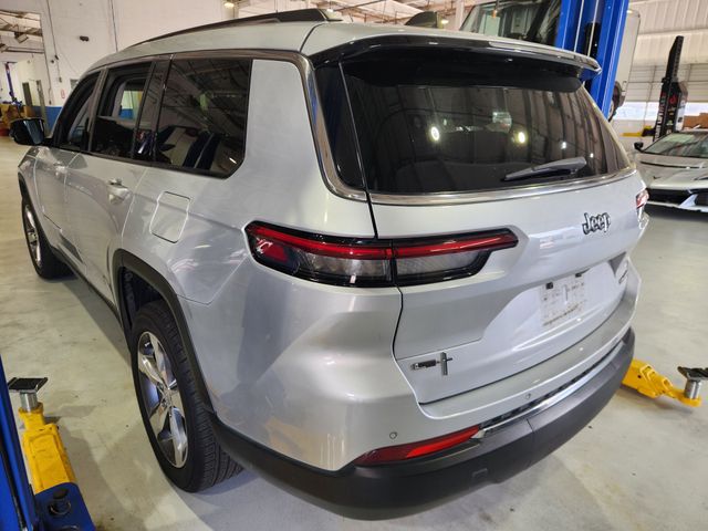 2021 Jeep Grand Cherokee L Limited Silver at DeMontrond Mazda