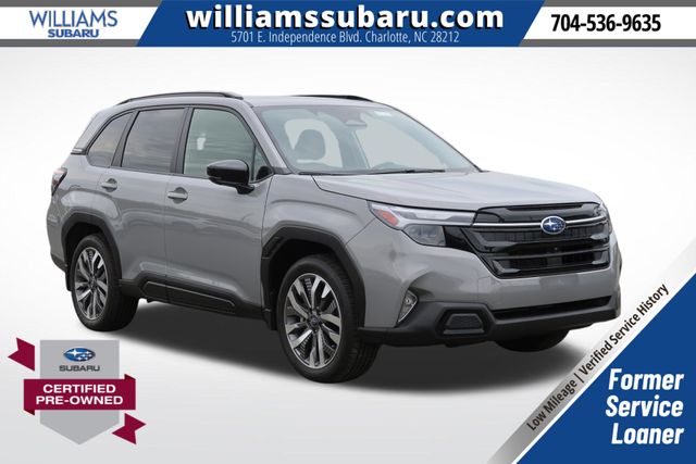 River Rock Pearl 2025 Subaru Forester SUV / Crossover All-Wheel Drive 8-Speed CVT