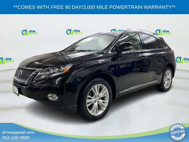 Black 2011 Lexus RX Hybrid 450h AWD SUV / Crossover All-Wheel Drive Continuously Variable Transmission