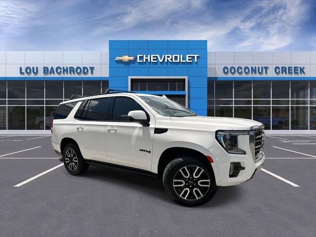 Summit White 2023 GMC Yukon SUV / Crossover Four-Wheel Drive 