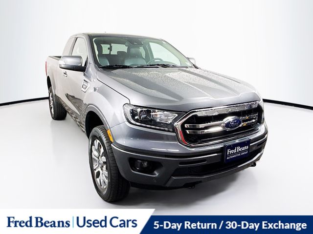 Gray Metallic 2022 Ford Ranger Lariat SuperCab 4WD Pickup Truck Four-Wheel Drive Automatic