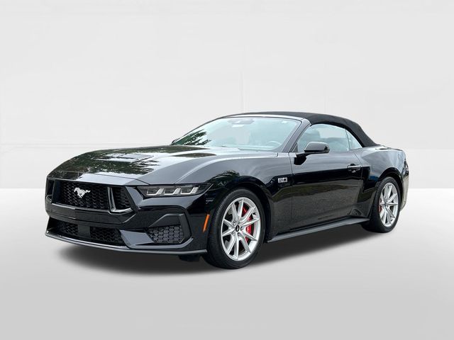 Shadow Black 2024 Ford Mustang Convertible Rear-Wheel Drive Automatic