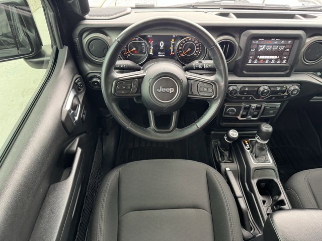 2022 Jeep Wrangler Unlimited Sport S Black at Wharton Ford