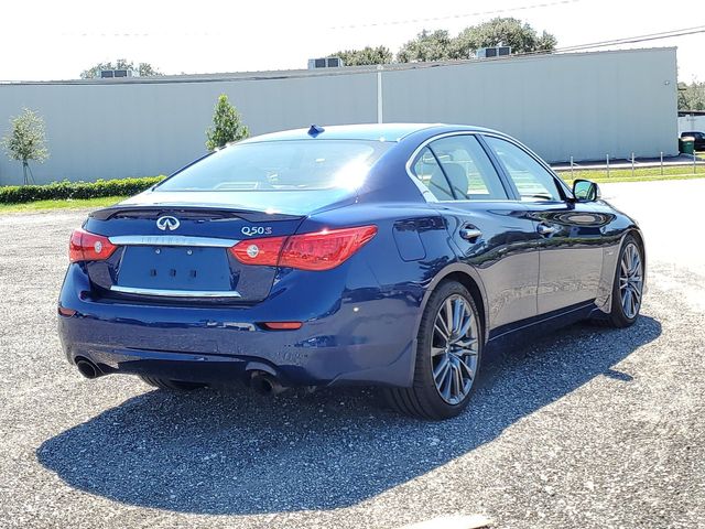 2016 INFINITI Q50 Red Sport 400 5