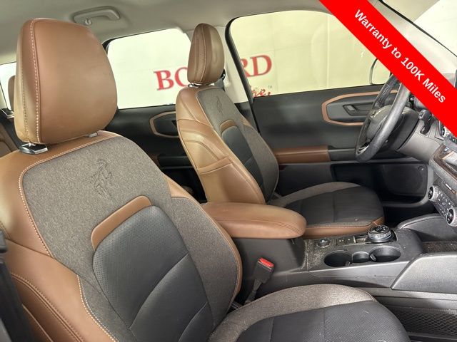2021 Oxford White Ford Bronco Sport Outer Banks 4X4 SUV