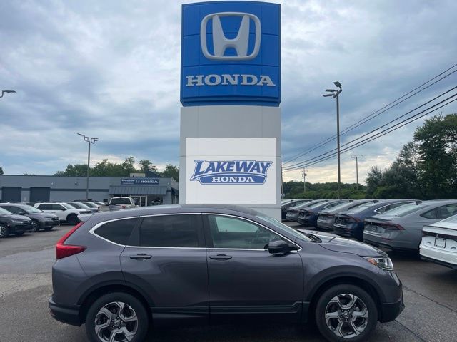 Lunar Silver Metallic 2017 Honda CR-V SUV / Crossover All-Wheel Drive Continuously Variable Transmission