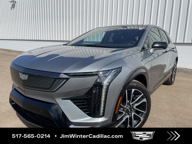 Silver Metallic 2025 Cadillac OPTIQ Sport 2 AWD SUV / Crossover All-Wheel Drive 1-Speed Automatic