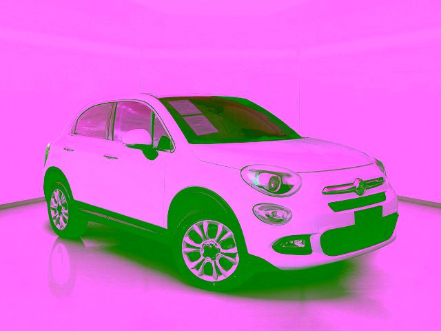 Bianco Gelato (White Clear Coat) 2016 FIAT 500X Lounge SUV / Crossover Front-Wheel Drive 9-Speed Automatic