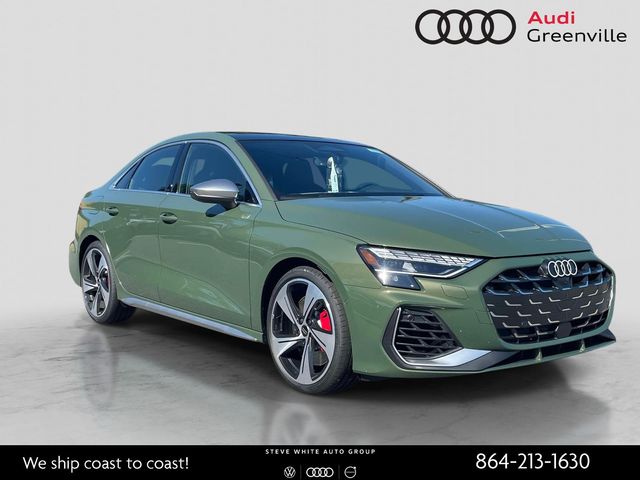 Green 2026 Audi S3 Sedan All-Wheel Drive 7-Speed Automatic