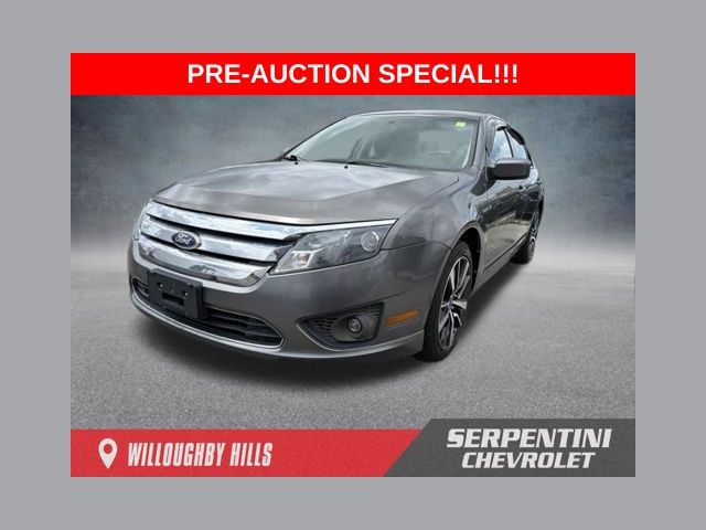 Sterling Gray Metallic 2011 Ford Fusion Sedan Front-Wheel Drive 6-Speed Automatic