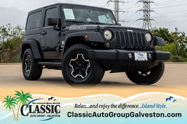 Black Clearcoat 2017 Jeep Wrangler Sport 4WD SUV / Crossover Four-Wheel Drive 5-Speed Automatic
