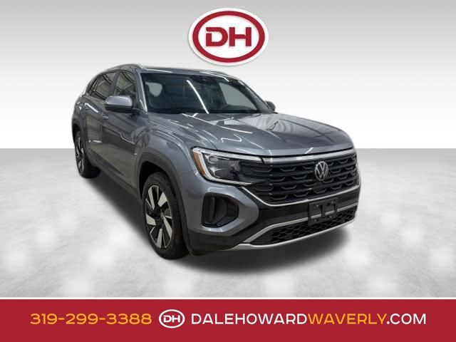 Platinum Gray Metallic 2024 Volkswagen Atlas Cross Sport SUV / Crossover All-Wheel Drive 8-Speed Automatic