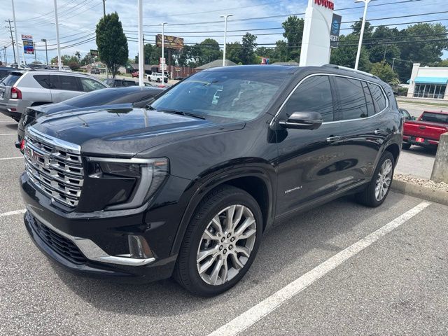 Black (Ebony Twilight Metallic) 2025 GMC Acadia SUV / Crossover Four-Wheel Drive 8-Speed Automatic