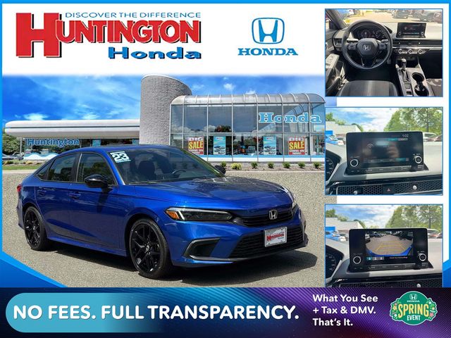 used 2023 Honda Civic car, priced at $24,097