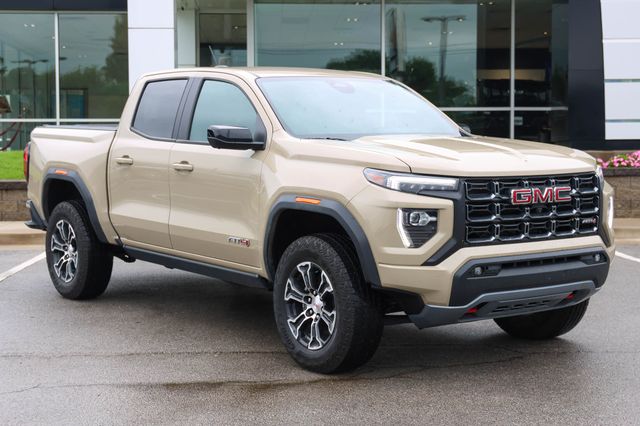 Desert Sand Metallic 2024 GMC Canyon Pickup Truck Four-Wheel Drive 8-Speed Automatic